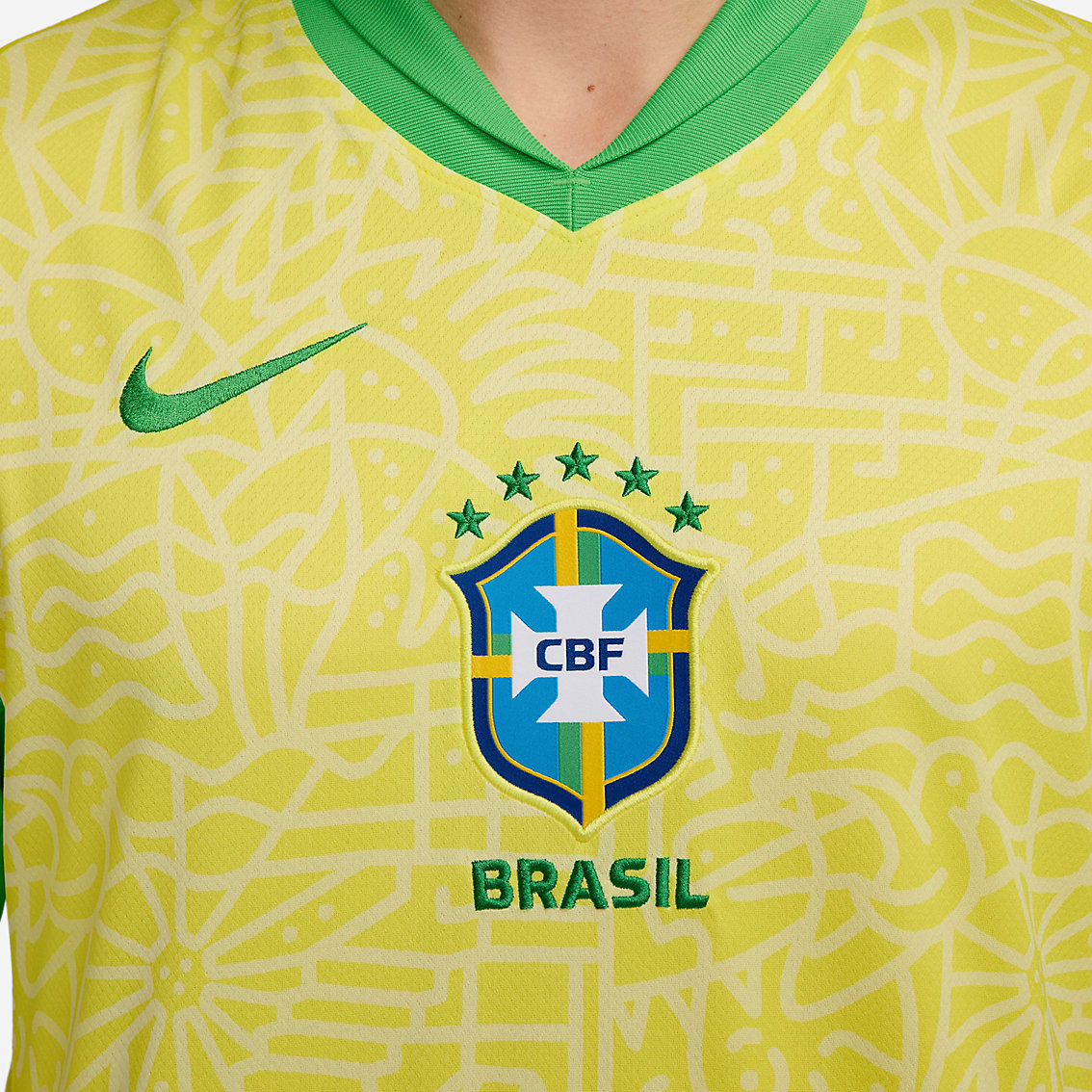 MAILLOT FOOTBALL BRÉSIL domicile 2024